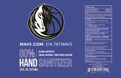 Mavs Com Hand Sanitizer - Mavs 16oz Gel